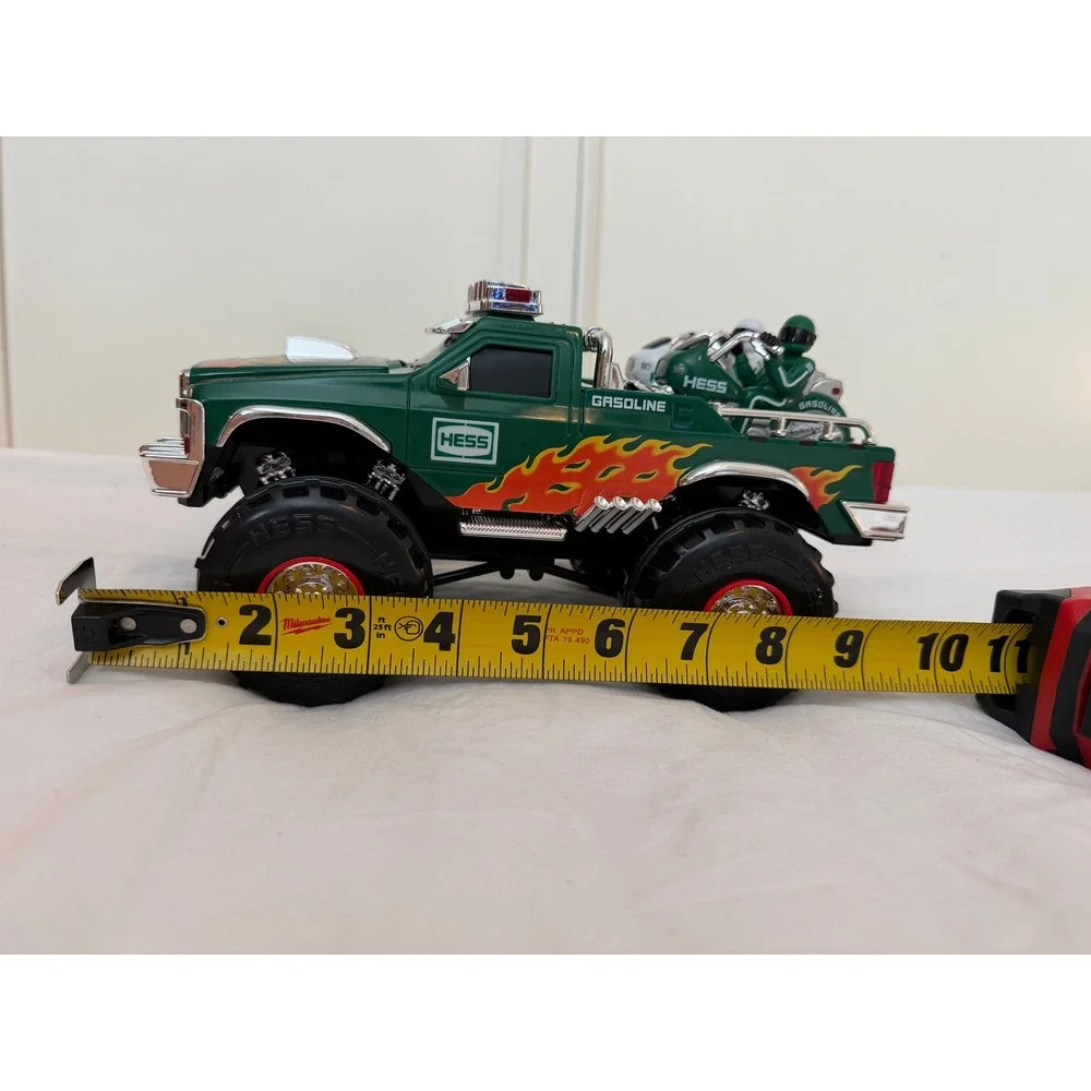 2012 Hess Toy Truck and Motorcycles Monster Truck with Lights and Sounds